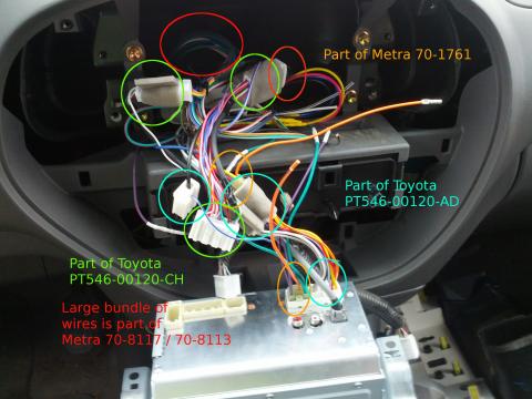 Adding a 2012 Scion PT546-00130 Radio to 2006 Toyota Tundra DC | James